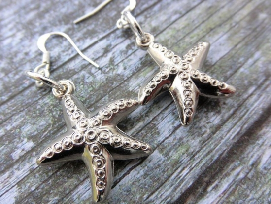 Seestern Ohrringe Sommer Sonne Strand Meer